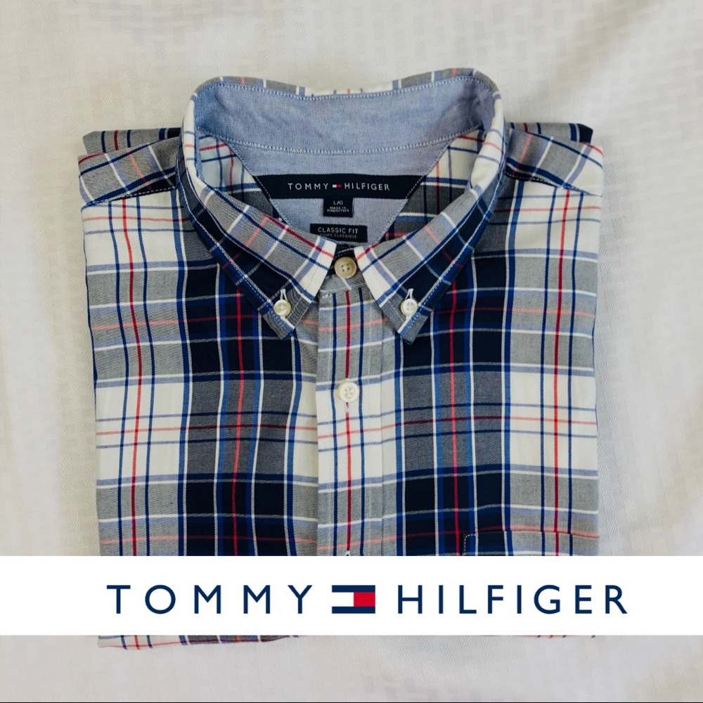 Tommy Hilfiger Button Down Sz L